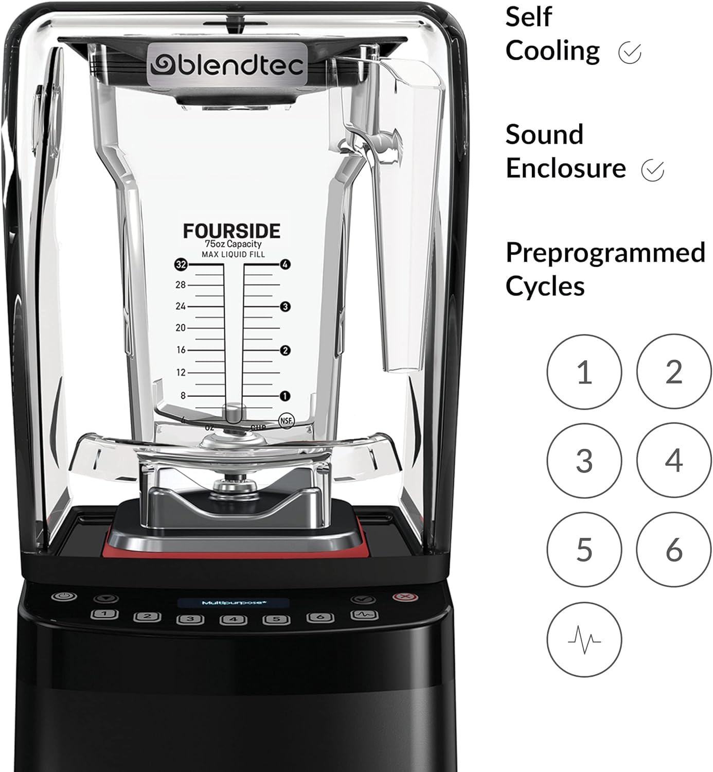 Amazon.com: Blendtec Stealth X 885 Commercial Blender (Black